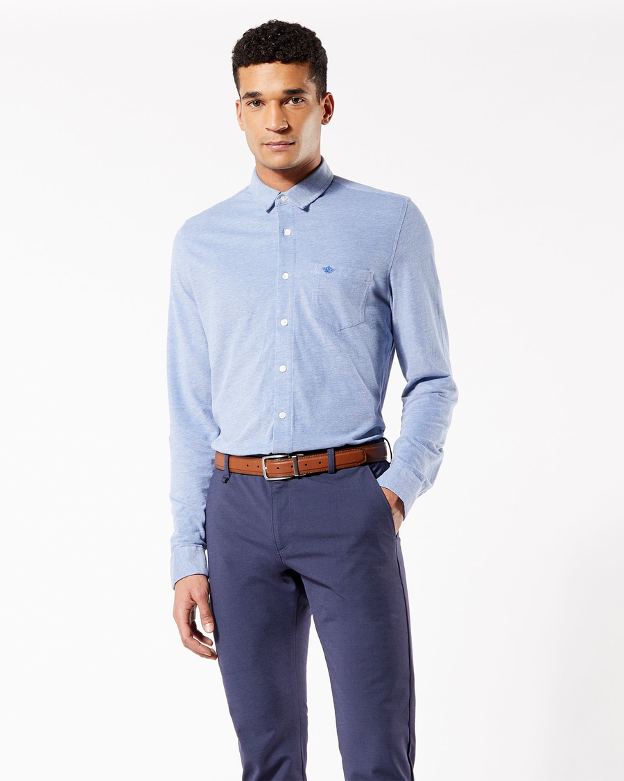 (image for) Sweet Alpha Button-Up Shirt, Slim Fit